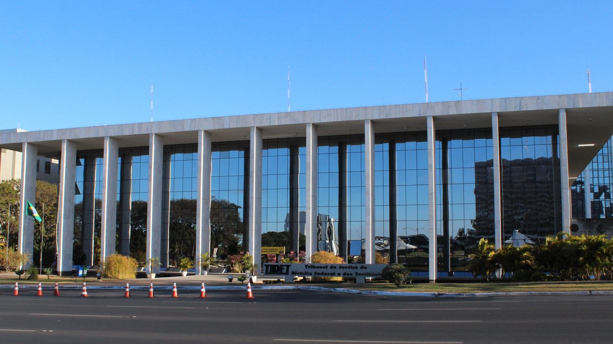 Fachada do Palácio da Justiça do Tribunal de Justiça do Distrito Federal e dos Territórios, em Brasília, em 2012