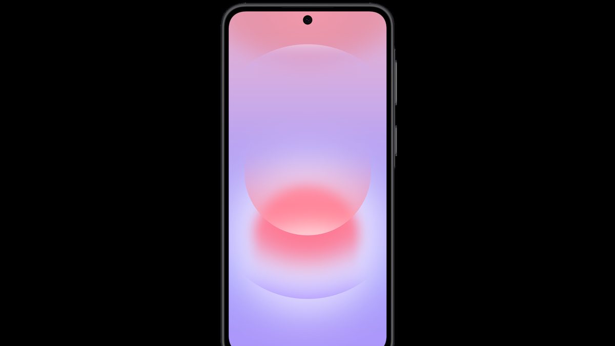 Galaxy A37 5G visto de frente